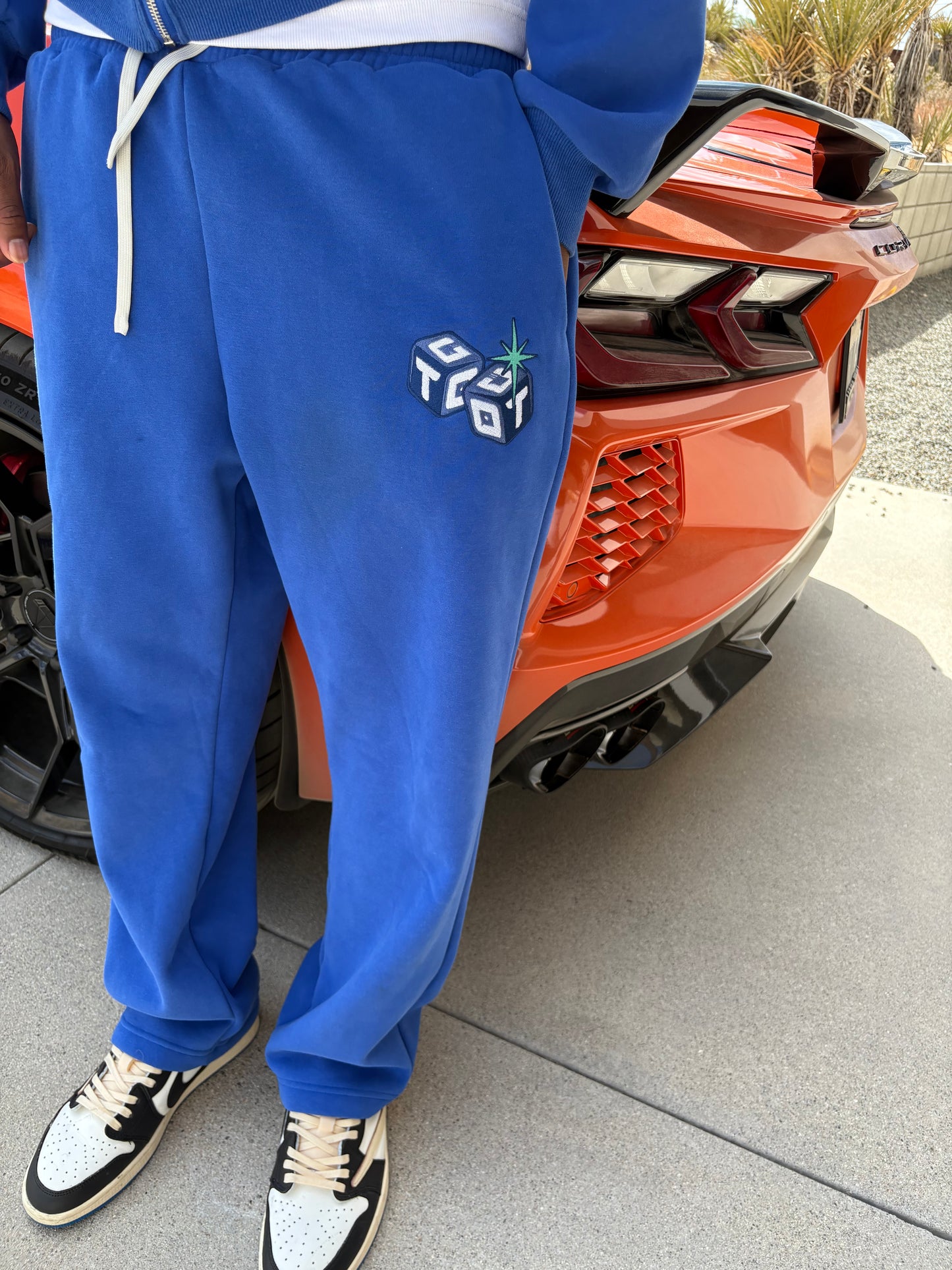 DOT – Suede-Lined Track Pants